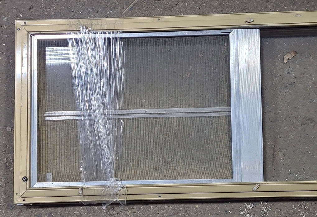 Used Silver Square Opening Window: 47 3/4" W x 17 5/8" H x 1 1/2" D