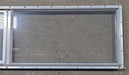 Used Silver Square Opening Window: 57 1/2" W x 15" H x 1" D - Young Farts RV Parts