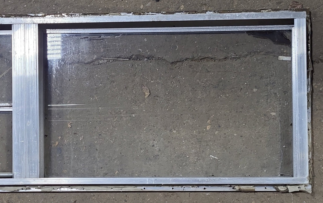 Used Silver Square Opening Window: 59 3/4" W x 18" H x 1 3/8" D