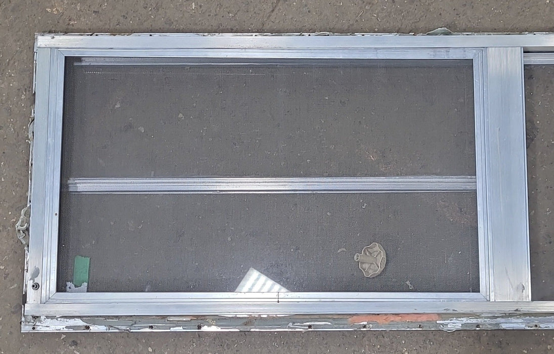 Used Silver Square Opening Window: 59 3/4" X 17 3/4" X 1 1/2" D