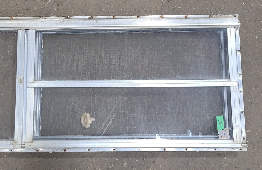 Used Silver Square Opening Window: 59 3/4" X 17 3/4" X 1 1/2" D