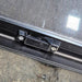 Used Slanted Black Radius Opening Window - 41.75" X 17 1/2" X 1.875" - Young Farts RV Parts