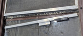 Used Slanted Brown Radius Opening Window : 55 1/2" W x 19 3/4" H x 1 1/4" D - Young Farts RV Parts