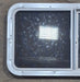 Used Slanted White Radius Opening Window : 42" W x 17 1/2" H x 1 7/8" D - Young Farts RV Parts