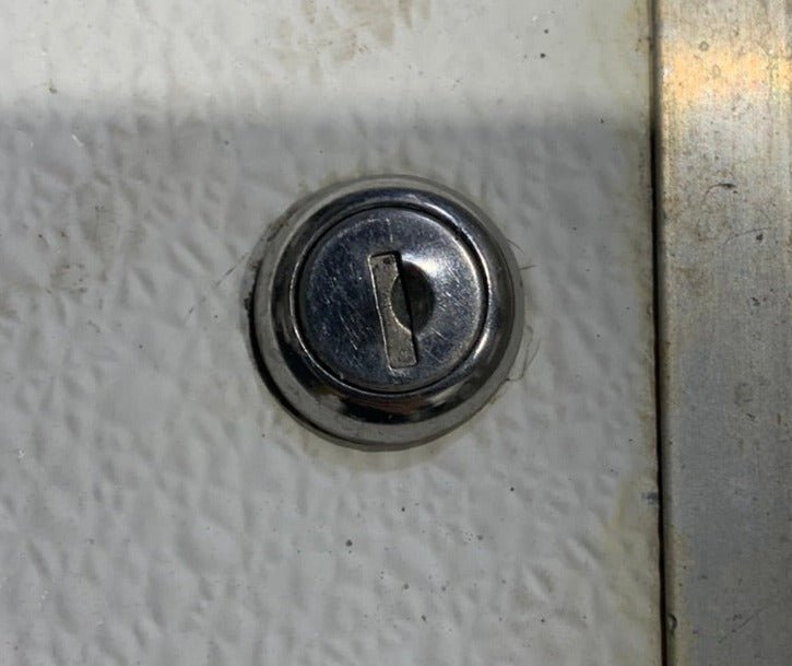 Used square cargo door 28 1/2" x 12" x 3/4"D - Young Farts RV Parts