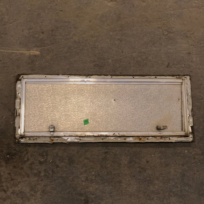Used Square Corner cargo door  29 1/2" W x 10 1/2" H x 1"D