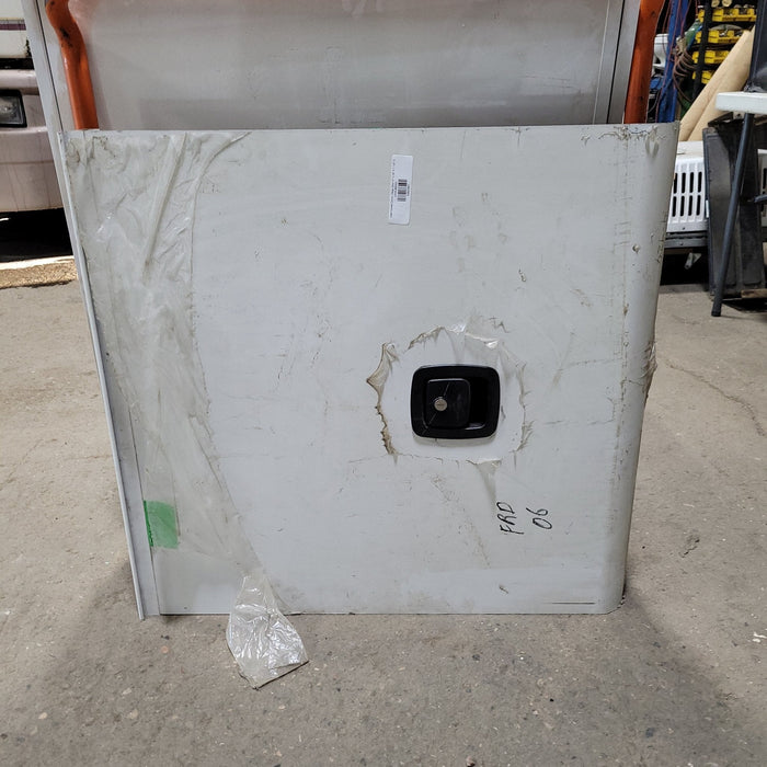 Used Square Corner Cargo Door 31" x 30" X 1 1/2" D