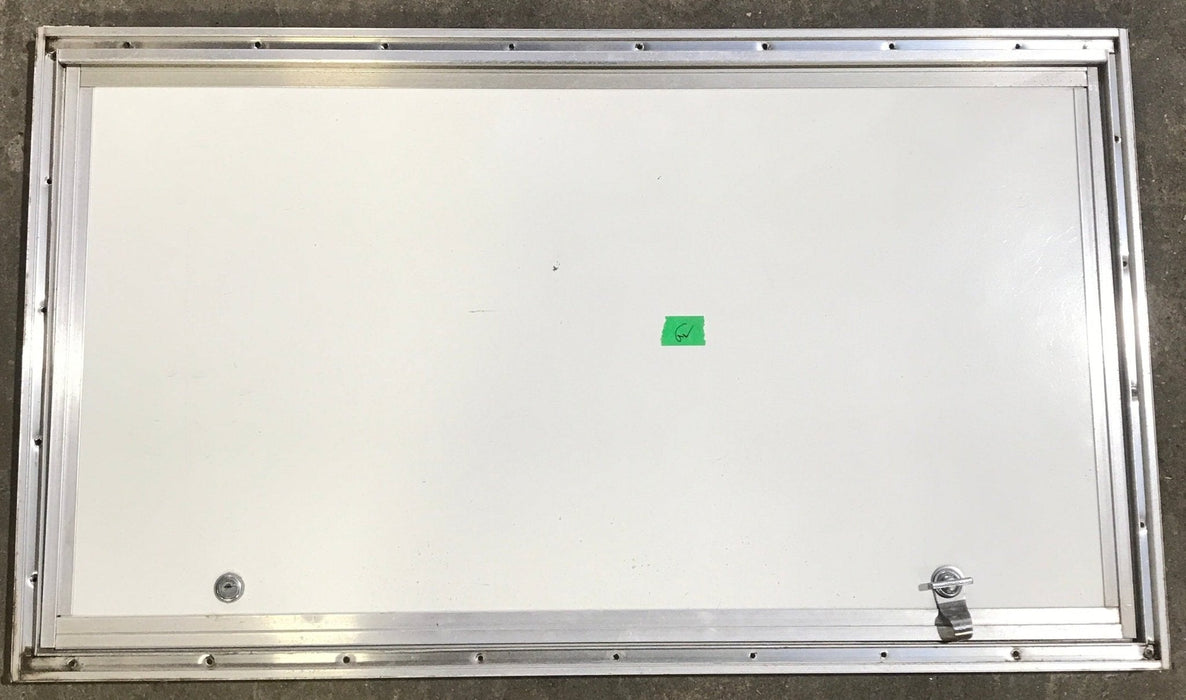 Used Square Corner Cargo Door  32 1/4" W x 18" H x 3/4"D
