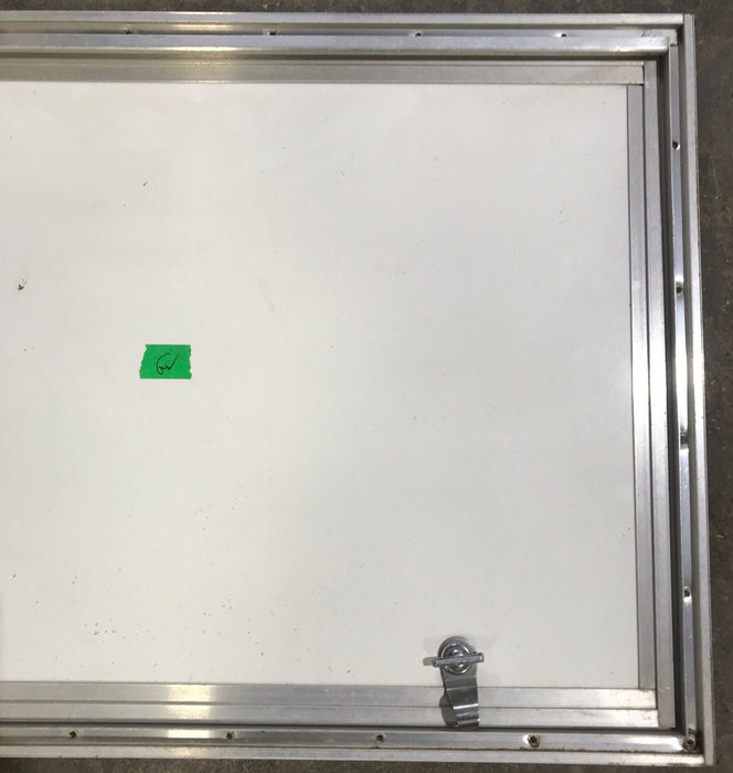 Used Square Corner Cargo Door  32 1/4" W x 18" H x 3/4"D