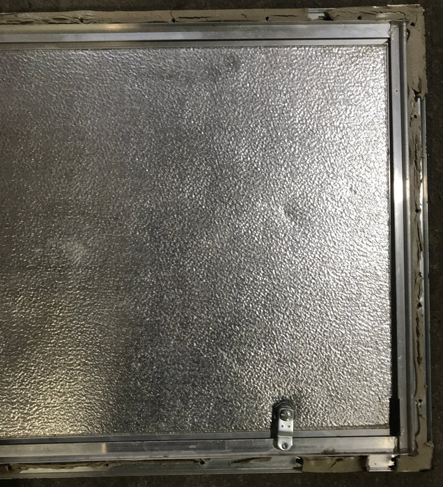 Used Square Corner Cargo Door  32 1/4" W x 18" H x 3/4"D