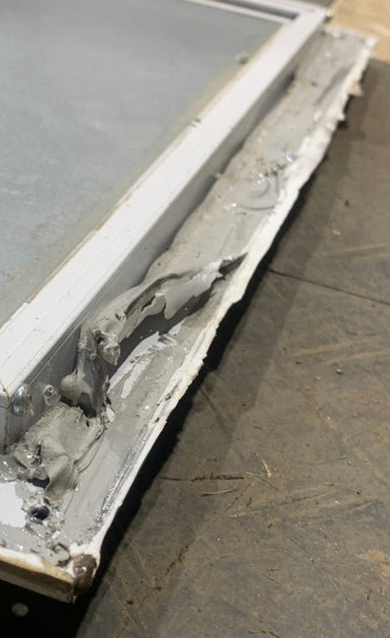 Used Square Corner Cargo Door 59 3/4" x 16 3/4" X 1/2" D