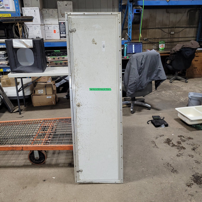 Used Square Corner Cargo Door 59" x 16 1/2" X 3/4" D
