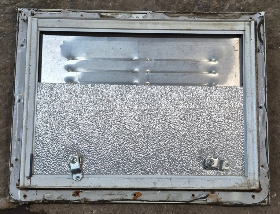 Used Square Cornered Battery/ Propane Cargo Door 16 x 11 7/8 x 3/4"D