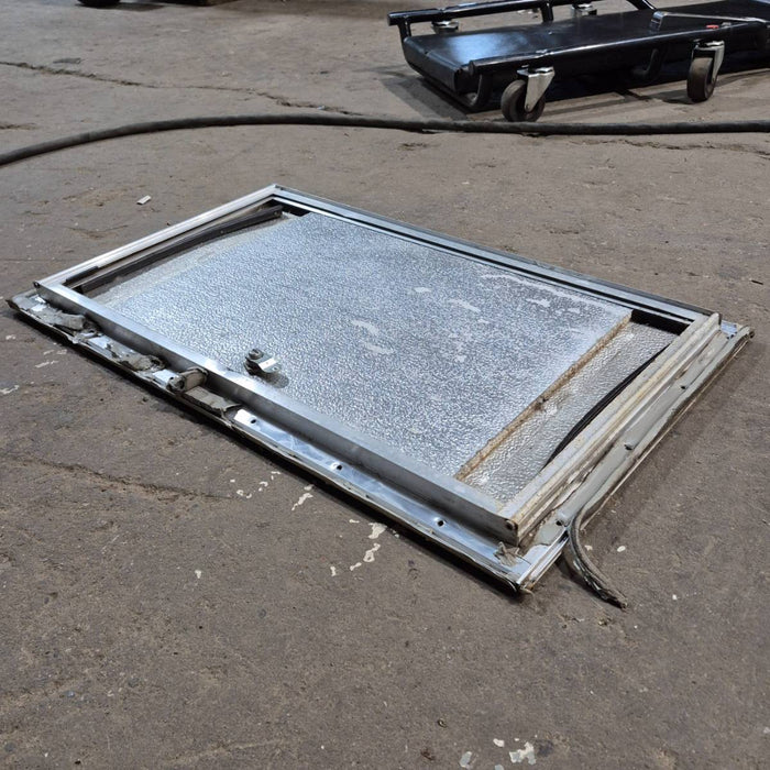 Used Square Cornered Battery/Propane Cargo Door - 24.875 X 13.75 X .75