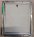 Used Square Cornered Cargo Door 13 3/4" x 11 7/8" x 1"D - Young Farts RV Parts