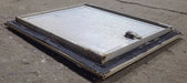 Used Square Cornered Cargo Door 14 1/4" x 12" x 3/4"D - Young Farts RV Parts