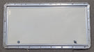 Used Square Cornered Cargo Door 14 7/8" x 29 3/4" x 5/8" - Young Farts RV Parts