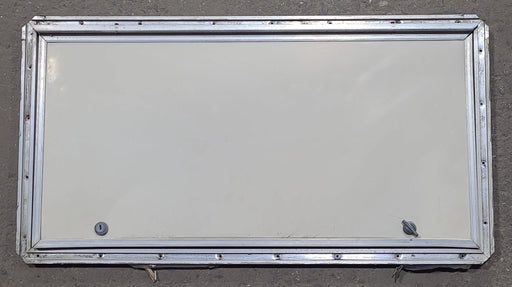 Used Square Cornered Cargo Door 14 7/8" x 29 3/4" x 5/8" - Young Farts RV Parts