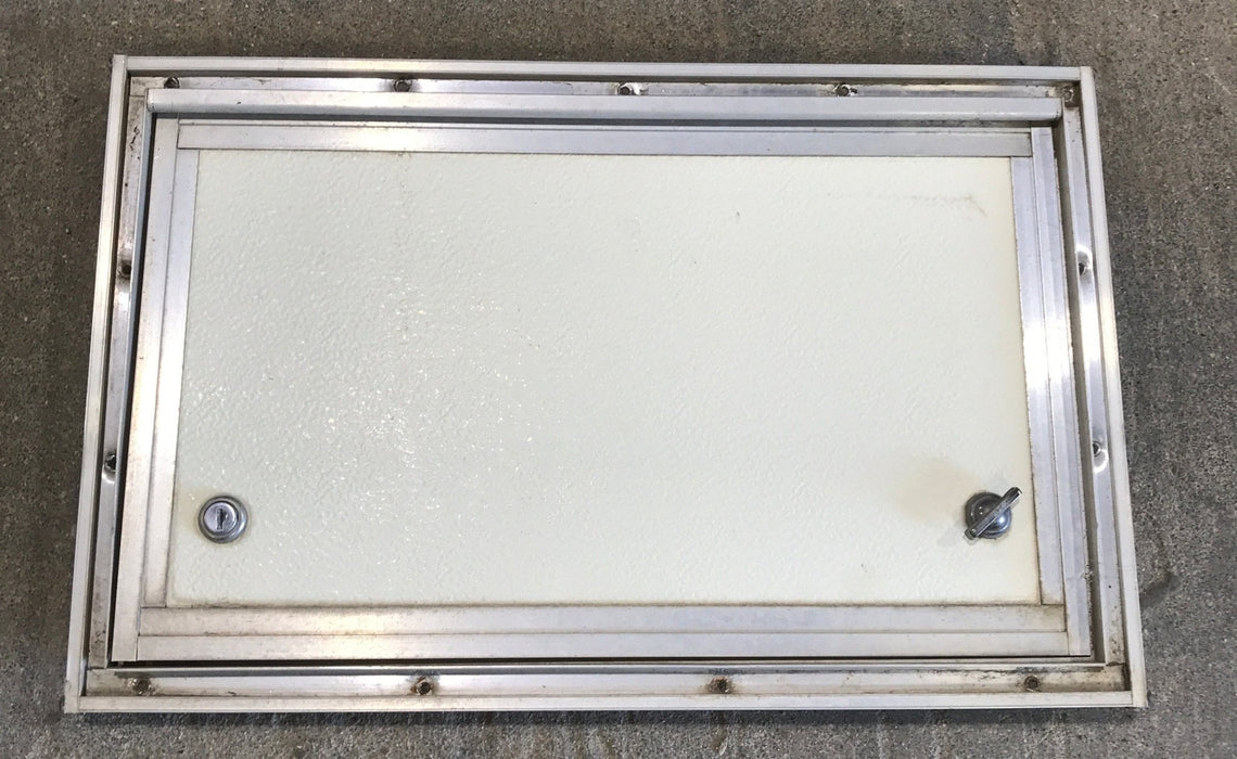 Used Square Cornered Cargo Door 17 1/2" x 10 1/2" x 1"D
