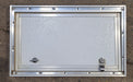 Used Square Cornered Cargo Door 17" x 9 3/4" x 3/4"D - Young Farts RV Parts