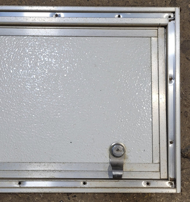 Used Square Cornered Cargo Door 17" x 9 3/4" x 3/4"D