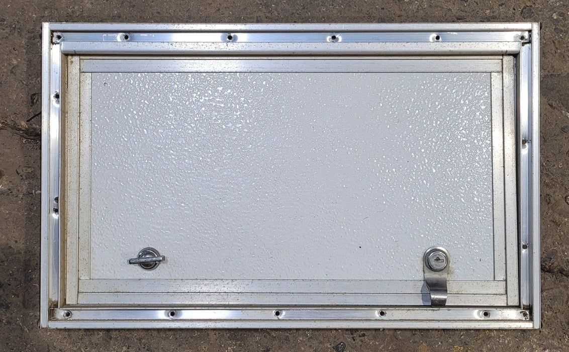Used Square Cornered Cargo Door 17" x 9 3/4" x 3/4"D