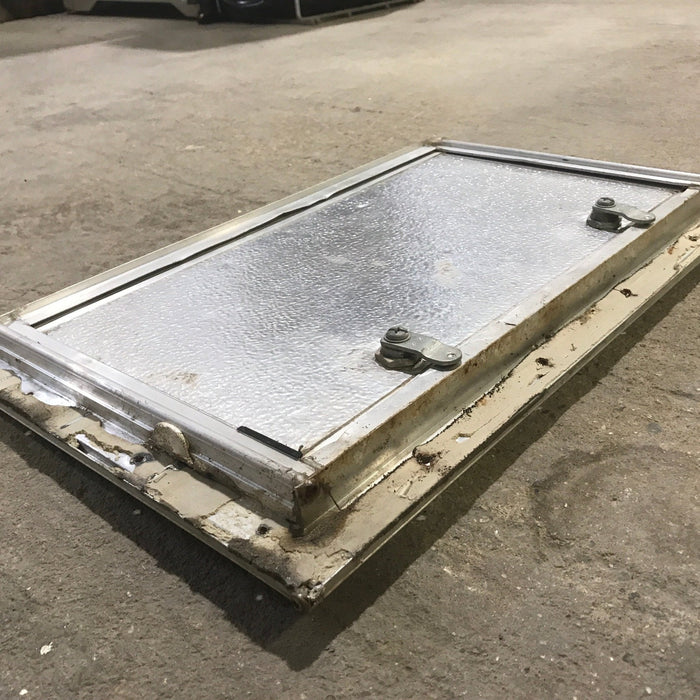 Used Square Cornered Cargo Door - 17.50" X 10.50" X .625"