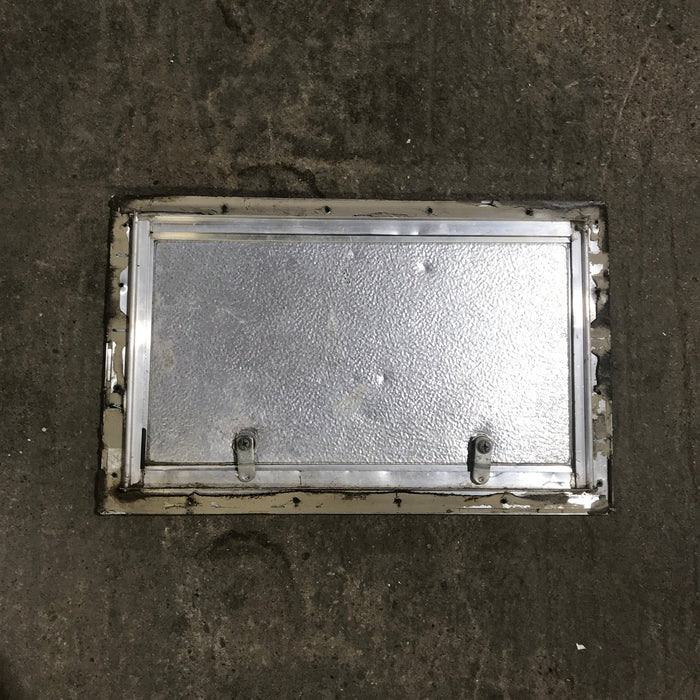 Used Square Cornered Cargo Door - 17.50" X 10.50" X .625"
