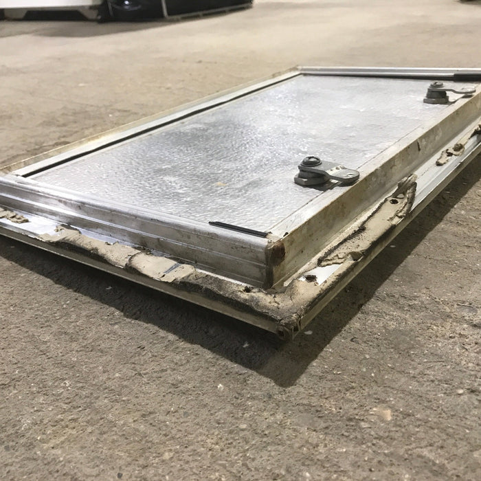 Used Square Cornered Cargo Door - 17.50" X 10.50" X .625"