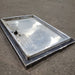 Used Square Cornered Cargo Door 18 3/4" X 12 3/4" X 1/2"D - Young Farts RV Parts