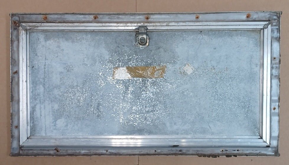 Used Square Cornered Cargo Door 19 3/4" x 9 3/4" x 1/2"D - Young Farts RV Parts