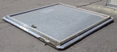 Used Square Cornered Cargo Door 20 7/8" x 20 7/8" x 5/8" - Young Farts RV Parts