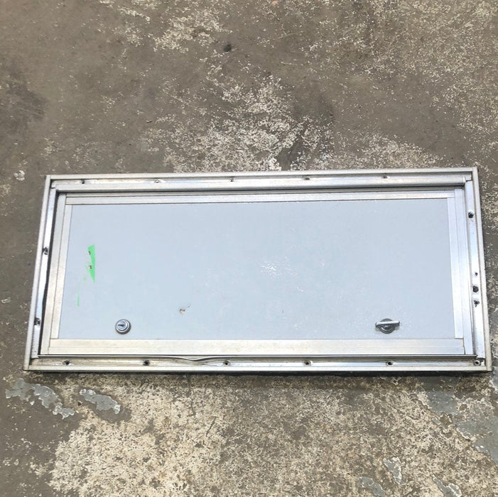 Used Square Cornered Cargo Door 23 1/2 x 10 1/2 - Young Farts RV Parts