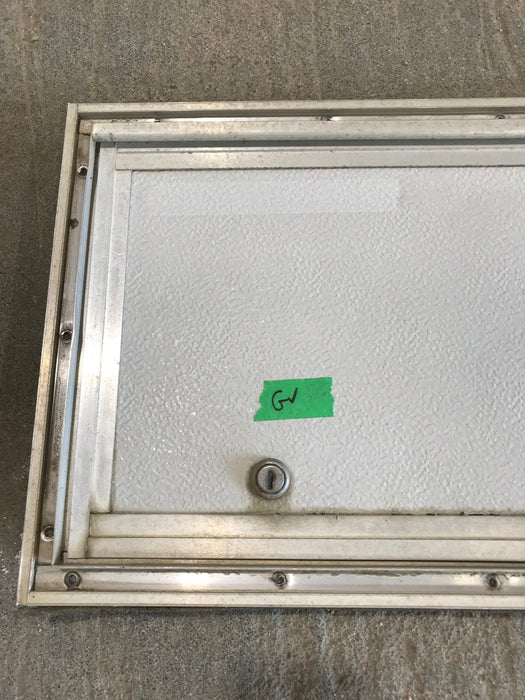 Used Square Cornered Cargo Door 23 1/2" x 10 1/2" x 1"D