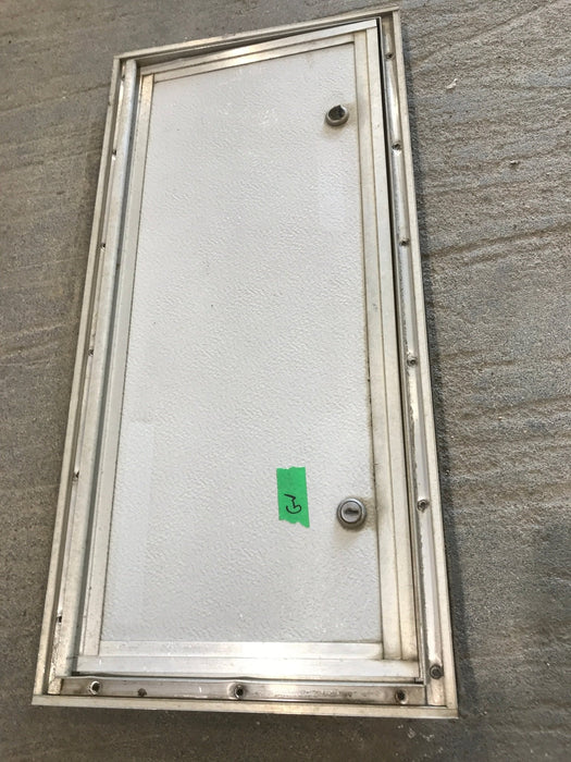 Used Square Cornered Cargo Door 23 1/2" x 10 1/2" x 1"D