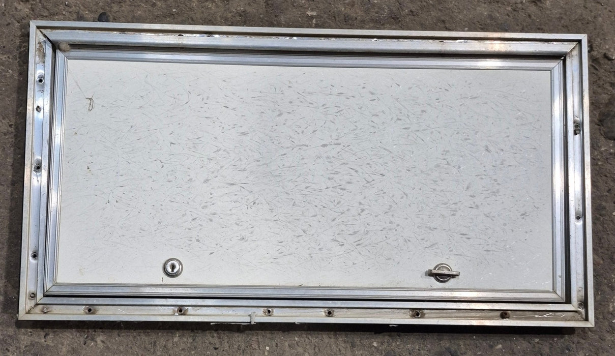 Used Square Cornered Cargo Door 23 3/4" x 11 3/4" x 1/2"