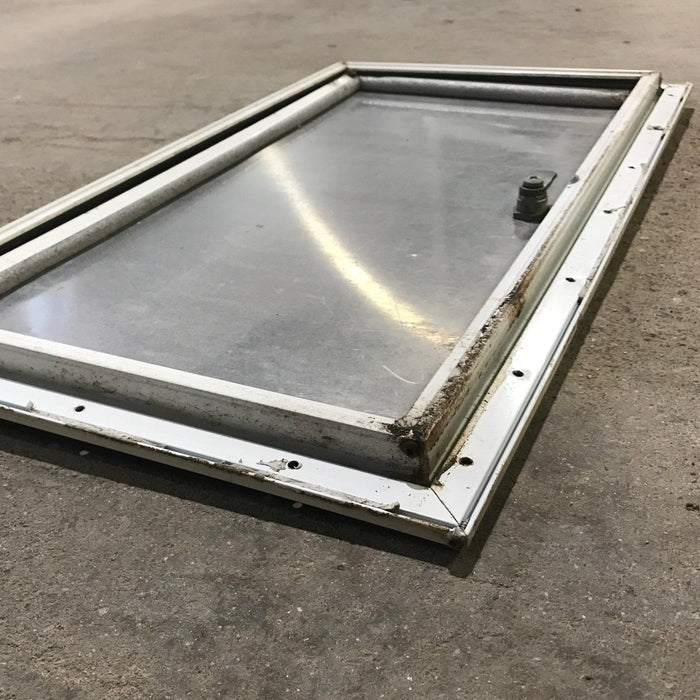 Used Square Cornered Cargo Door - 23 3/4" x 11 3/4" x 3/4" D