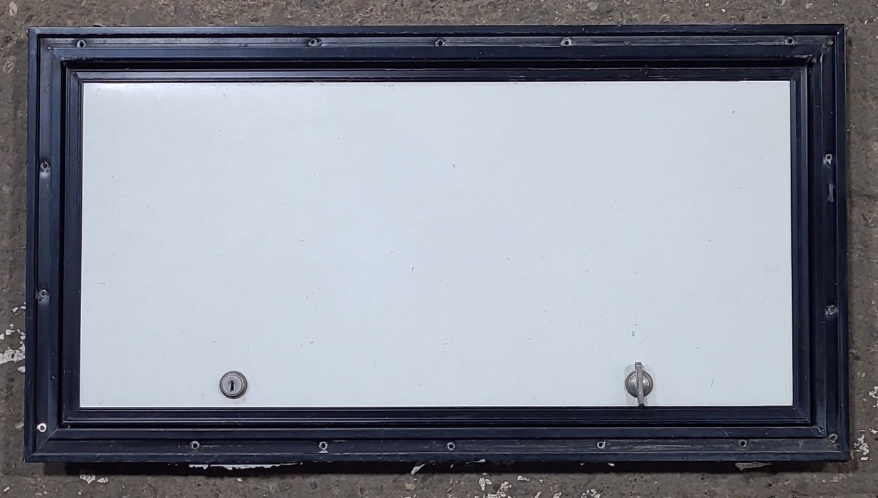 Used Square Cornered Cargo Door 23 3/4" x 11 3/4" x 3/4"D - Young Farts RV Parts