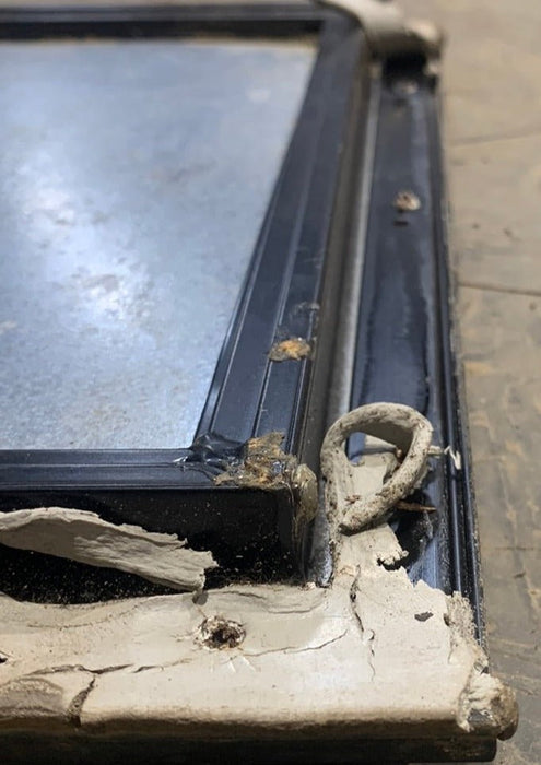 Used Square Cornered Cargo Door 23 3/4" x 11 3/4" x 5/8" - Young Farts RV Parts