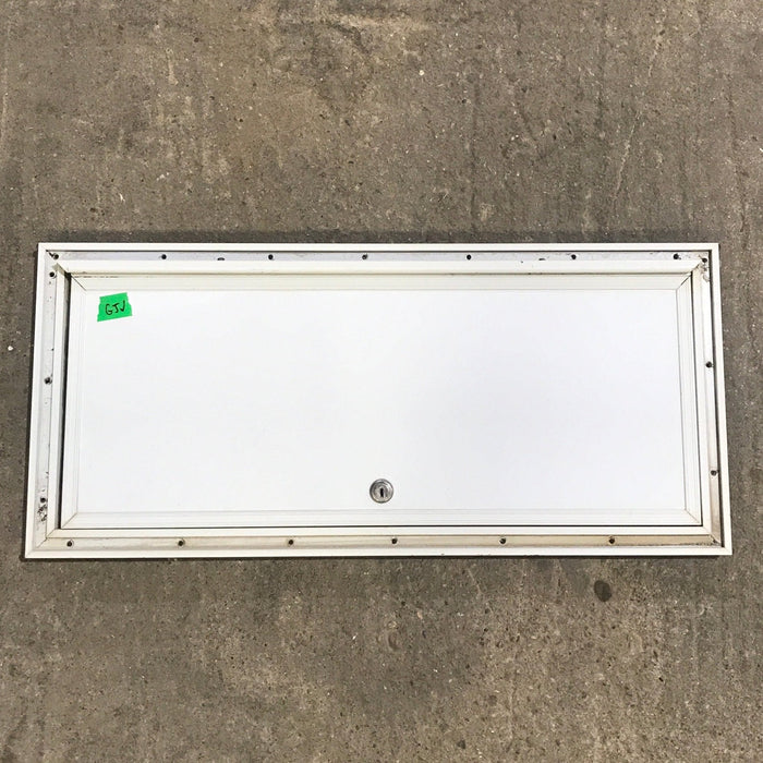 Used Square Cornered Cargo Door - 23 3/4" x 9 3/4" x 3/4" D