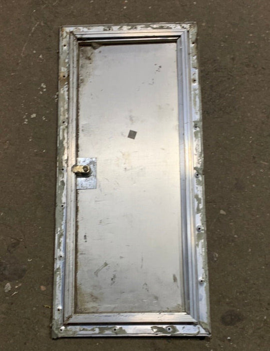 Used Square Cornered Cargo Door 23 7/8" x 10" x 5/8"D - Young Farts RV Parts