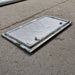Used Square Cornered Cargo Door - 23.875 X 12.625 X 0.625 - Young Farts RV Parts