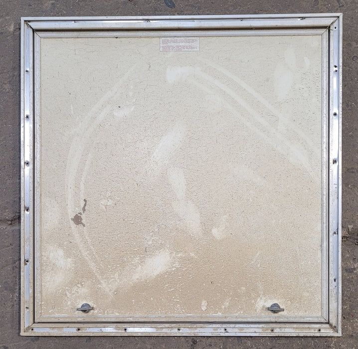 Used Square Cornered Cargo Door 25 1/2" x 25 1/2" x 5/8" D