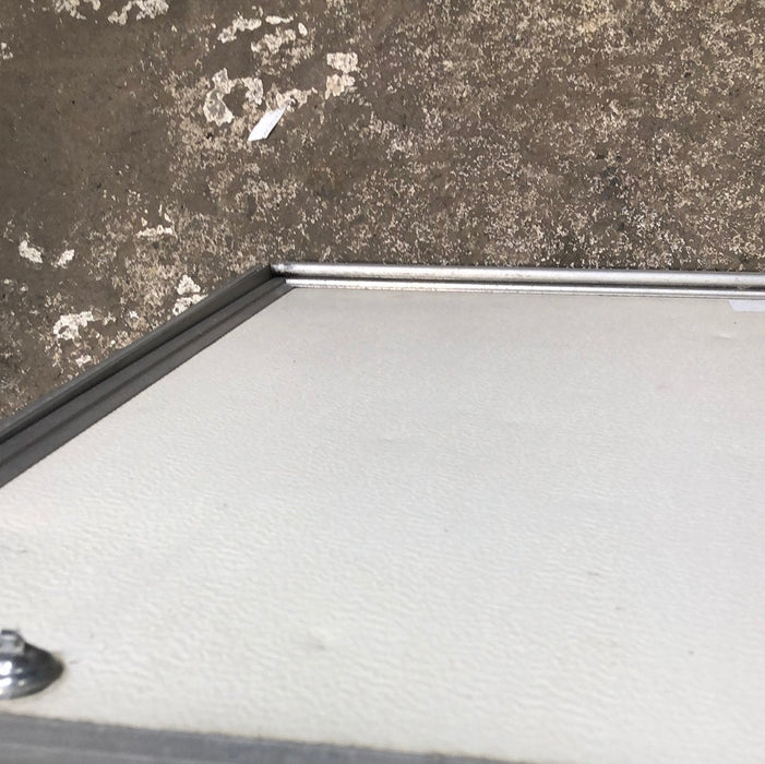 Used Square Cornered Cargo Door 25 1/4 x 28 3/4 - Young Farts RV Parts