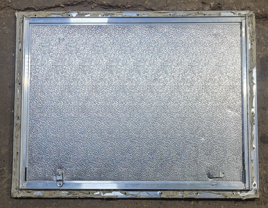 Used Square Cornered Cargo Door 25 3/4" x 19 3/4" x 3/4"D