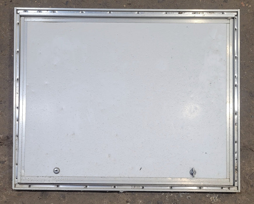 Used Square Cornered Cargo Door 30" x 23 3/4" x 3/4"D