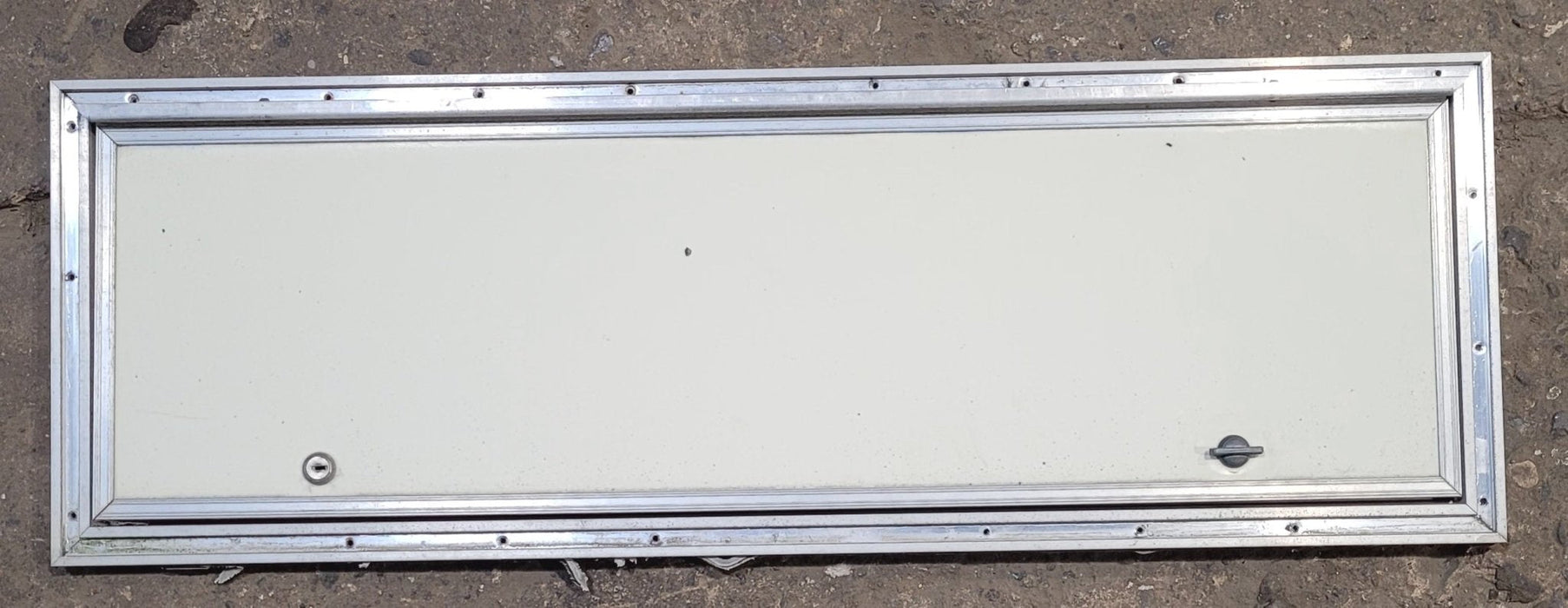 Used Square Cornered Cargo Door 35 3/4" x 10 7/8" x 1/2" D