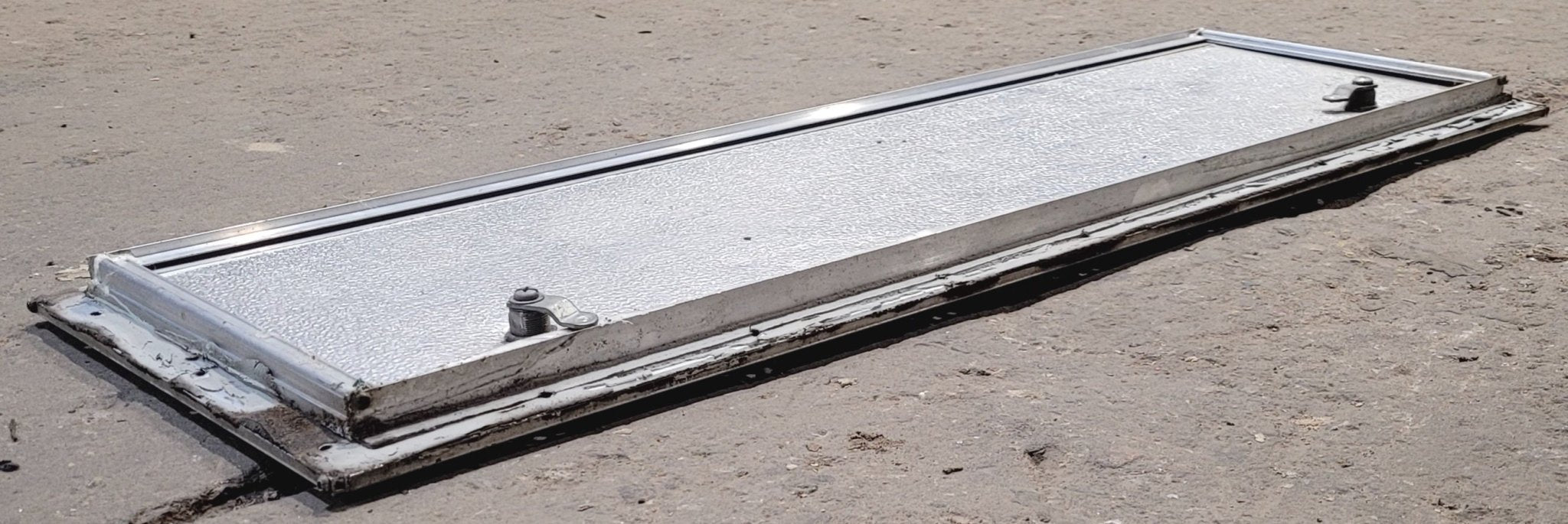 Used Square Cornered Cargo Door 35 7/8" x 10 3/4" x 3/4" D