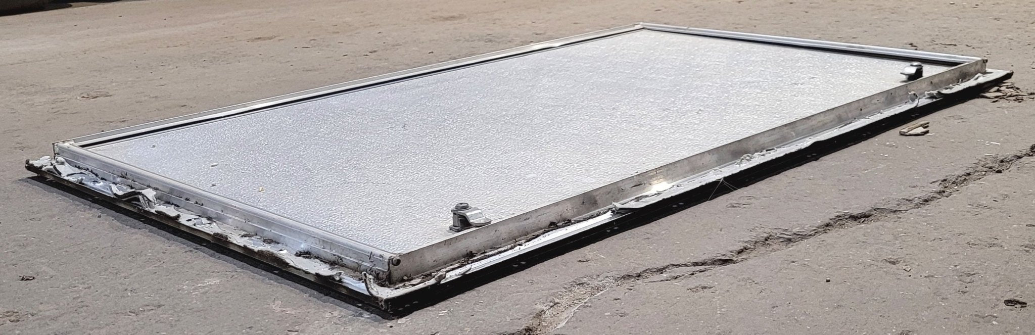 Used Square Cornered Cargo Door 40" x 23 3/4" x 3/4" D
