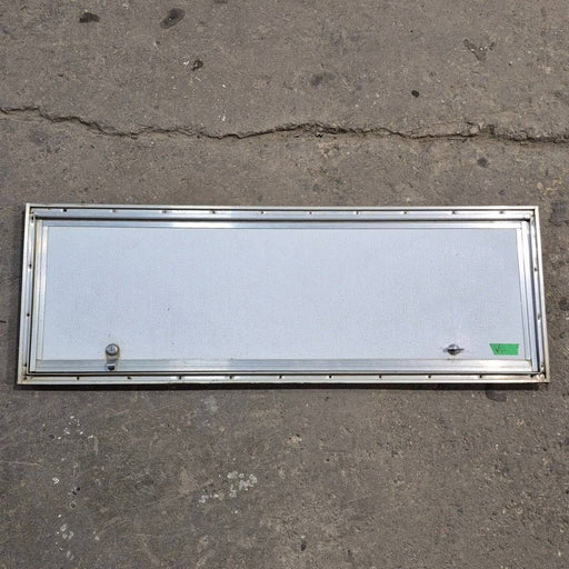 Used Square Cornered Cargo Door - 40.125 X 12.75 X 0.625 - Young Farts RV Parts